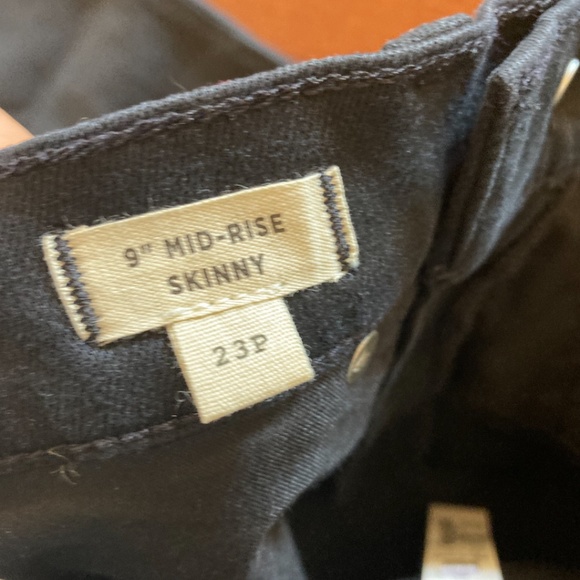 NWT Madewell 9" Mid-Rise Skinny Jeans in Lunar Wash Size 23P - Picture 6 of 7